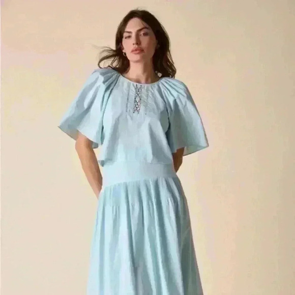NWT St. Roche Blue Astral Top - Picture 1 of 6